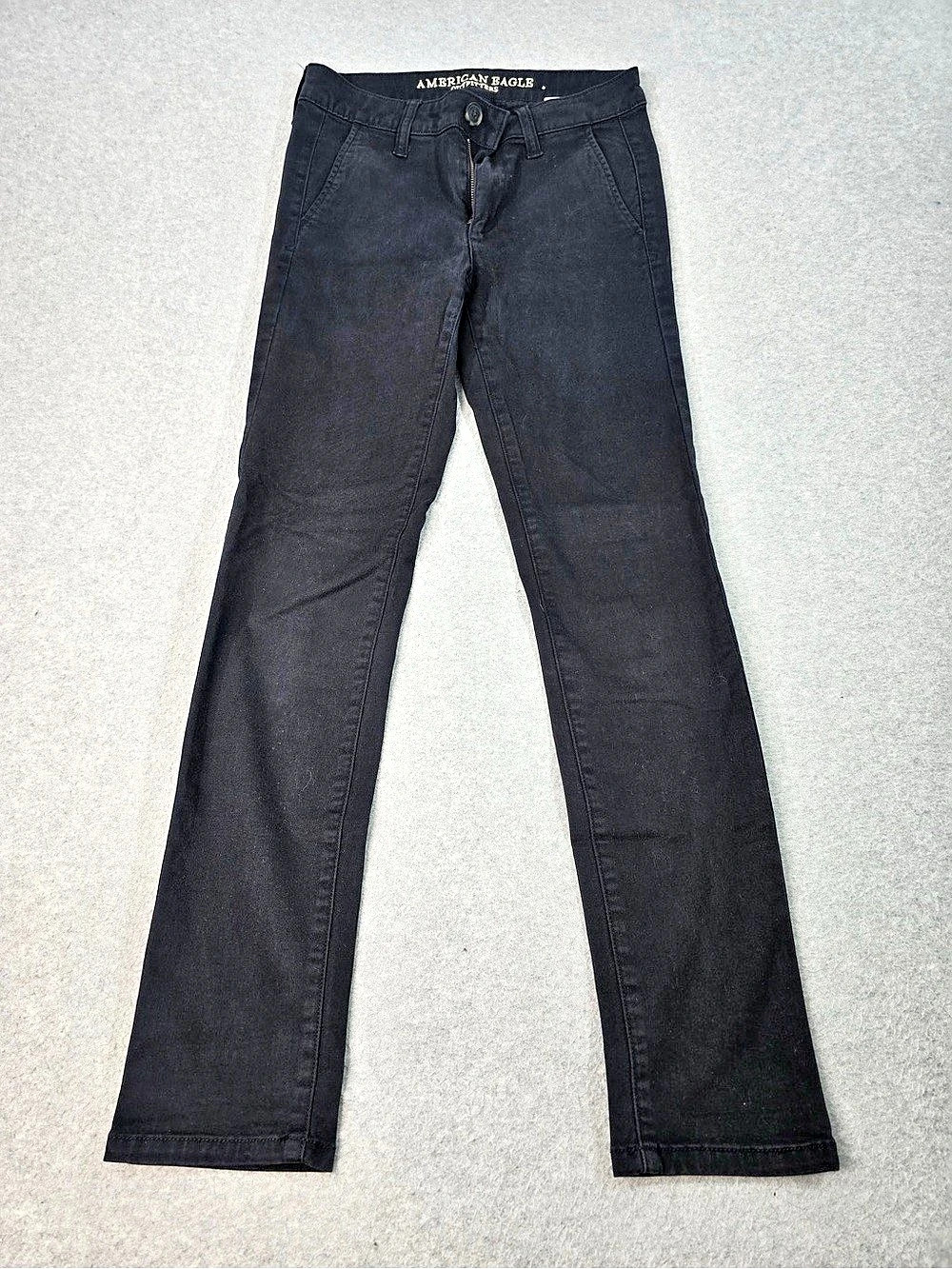 American Eagle Women’s Black Skinny Super Stretch Jeans Size 2 Regular